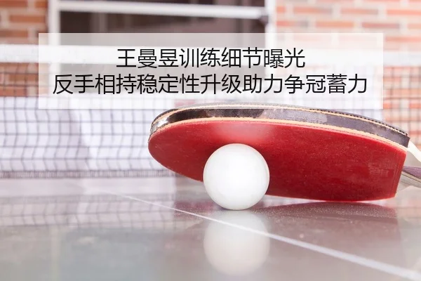 王曼昱训练细节曝光 反手相持稳定性升级助力争冠蓄力